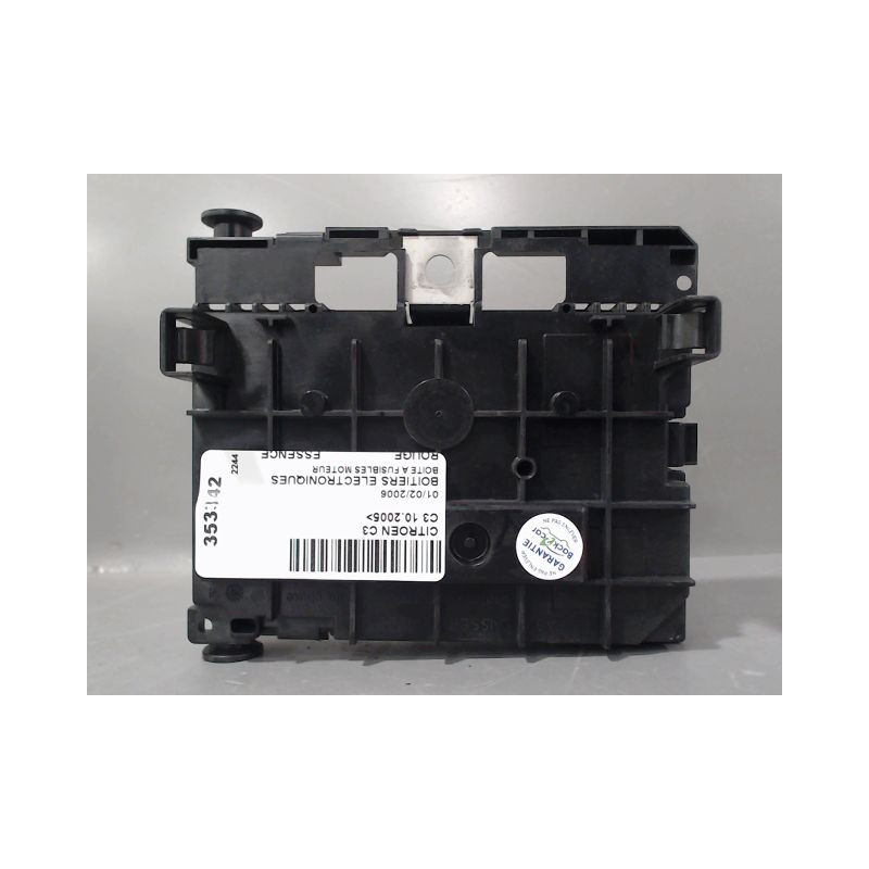 BOITE A FUSIBLES CITROEN C3 2005-