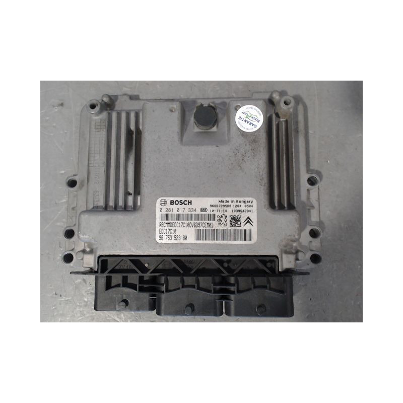 CALCULATEUR MOTEUR PEUGEOT PARTNER TEPEE II Phase 1 (B9) 2008-2012