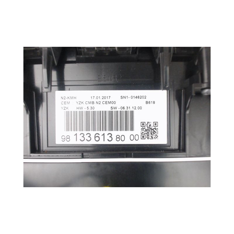 BLOC COMPTEURS CITROEN C3