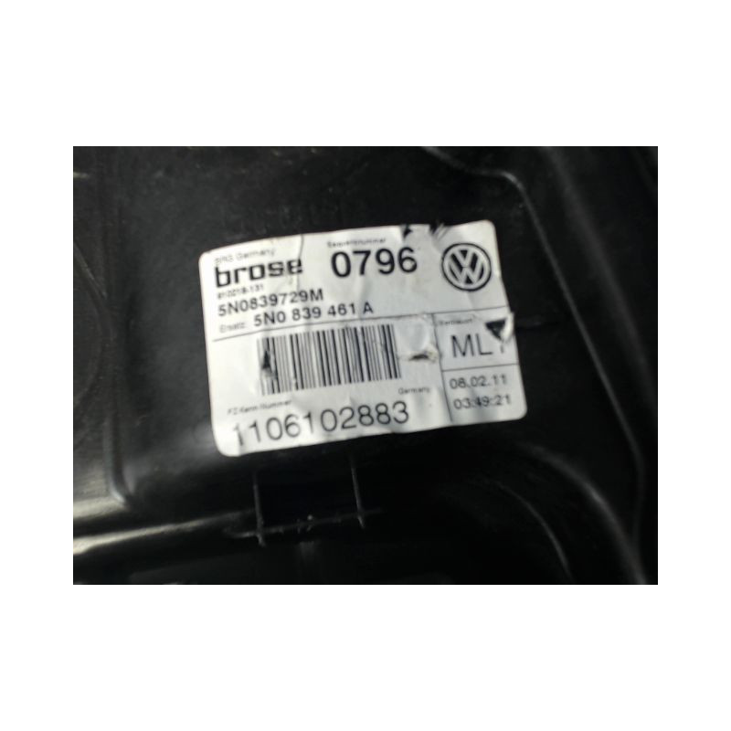 MECANISME+MOTEUR LEVE-GLACE ARRIERE GAUCHE VOLKSWAGEN TIGUAN