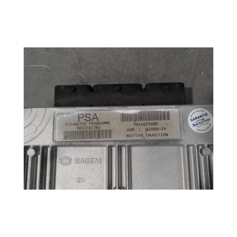 CALCULATEUR MOTEUR PEUGEOT 206 SW 02-06