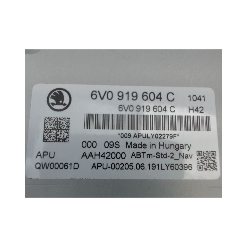ECRAN GPS SKODA FABIA