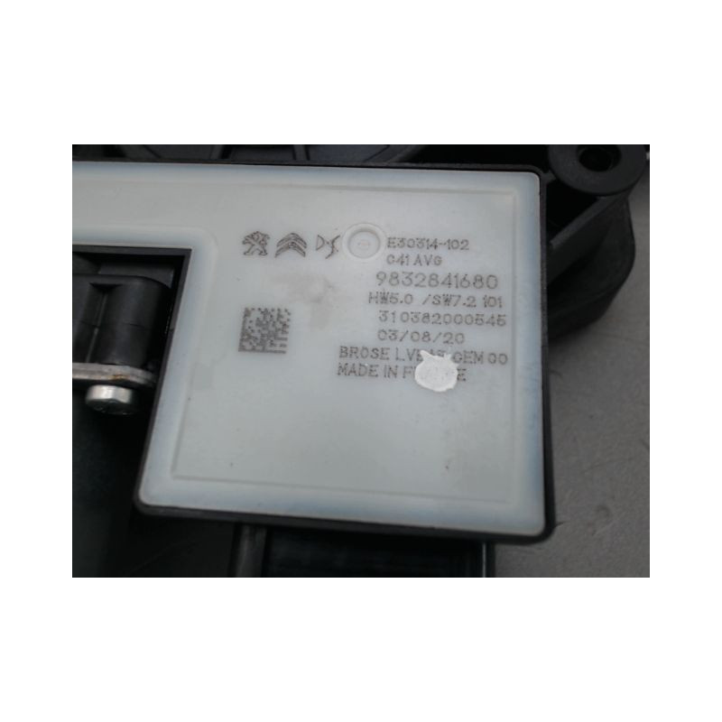 MECANISME LEVE-GLACE AVANT GAUCHE CITROEN C4