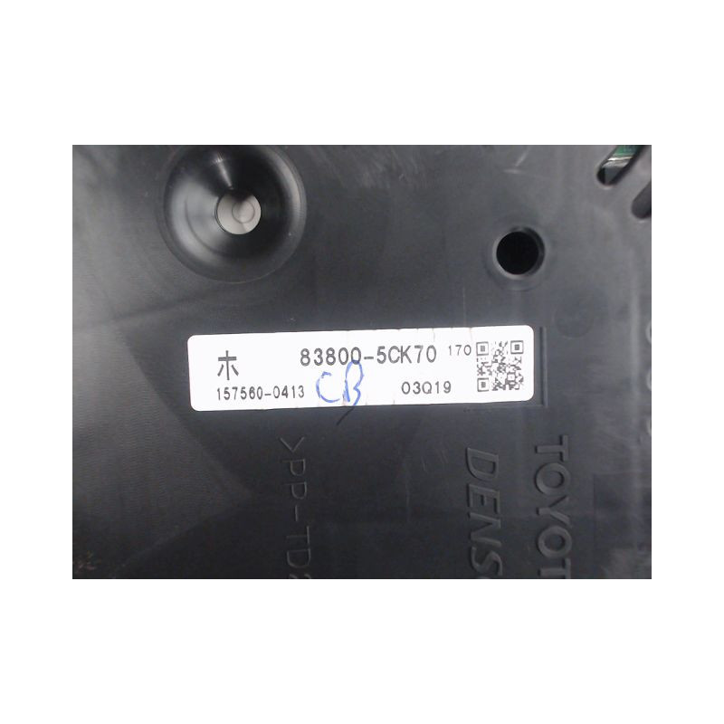 BLOC COMPTEURS TOYOTA VERSO-S