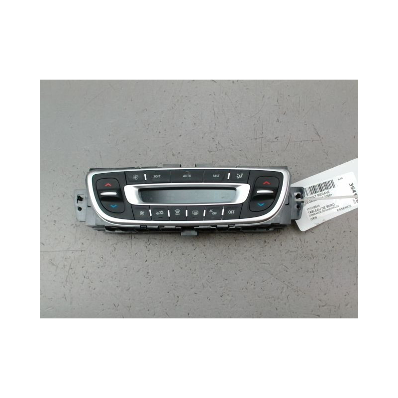 COMMANDE DE CHAUFFAGE RENAULT MEGANE III 2008-