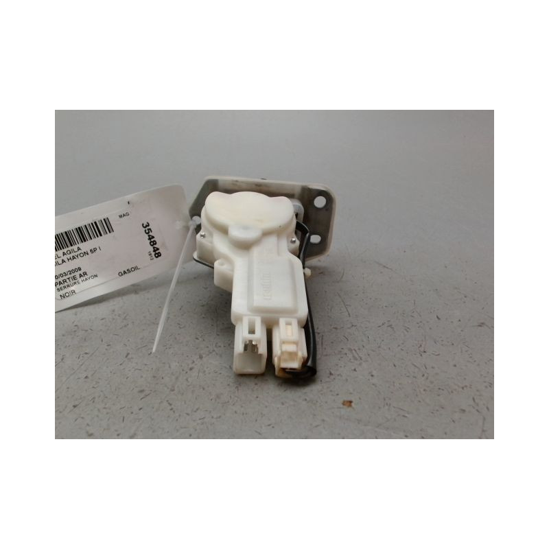 SERRURE HAYON  OPEL AGILA I 2000-2007