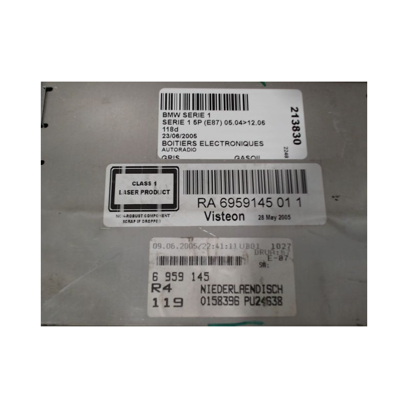 AUTORADIO BMW SERIE 1 (E87) 04-06