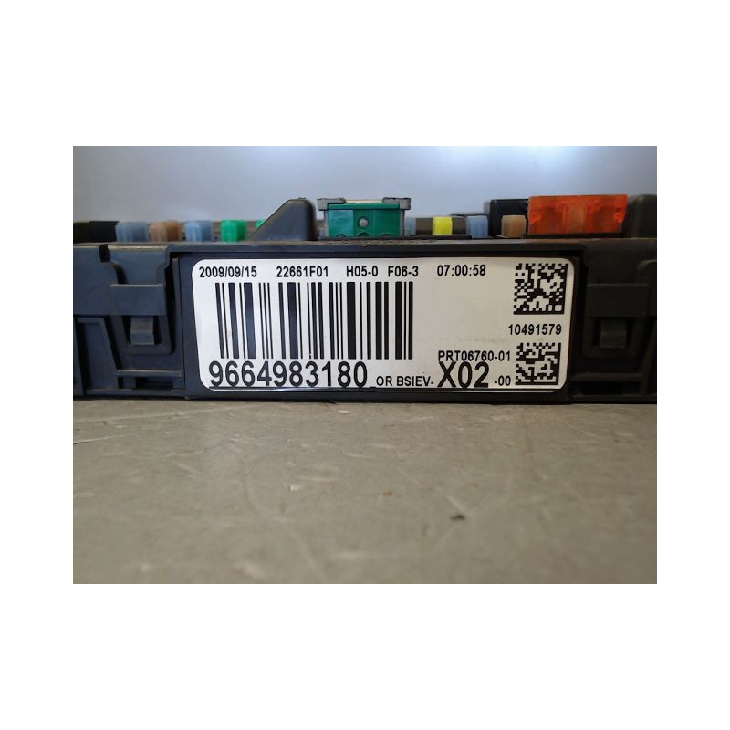 BOITIER GESTION HABITACLE PEUGEOT 207