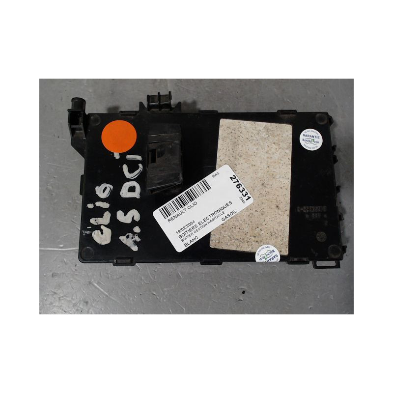 BOITIER GESTION HABITACLE RENAULT CLIO