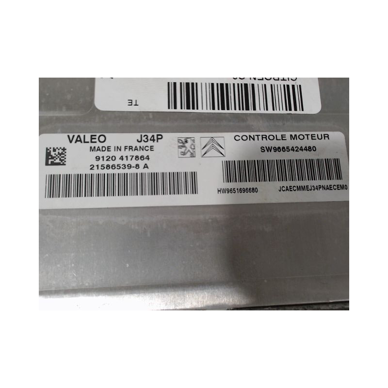 CALCULATEUR MOTEUR CITROEN C3