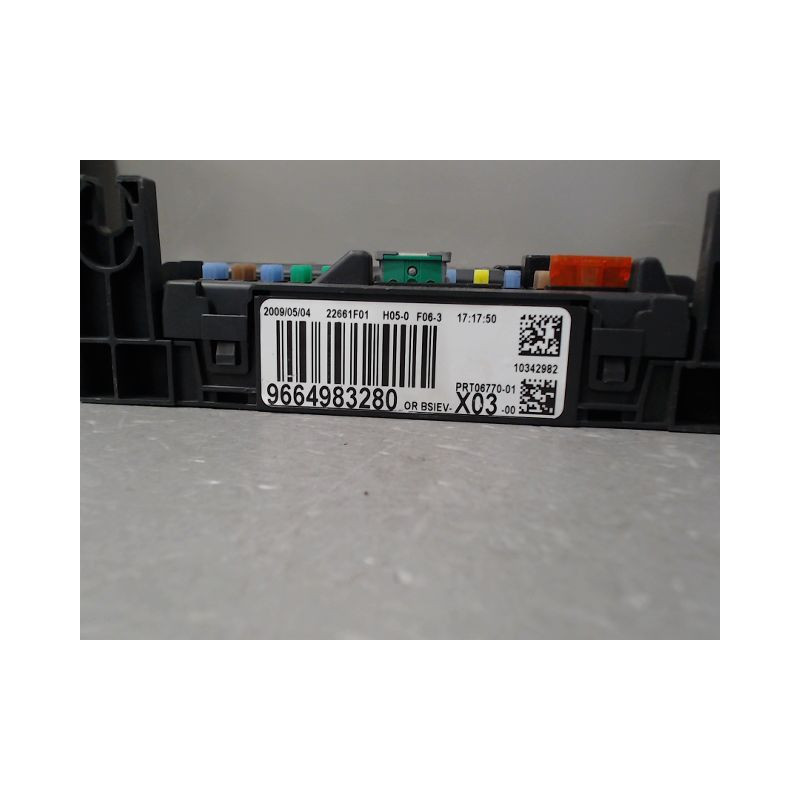BOITIER GESTION HABITACLE CITROEN C3