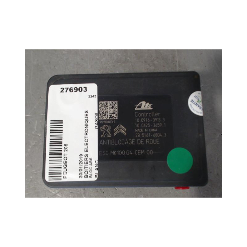 UNITE HYDRAULIQUE ABS PEUGEOT 208