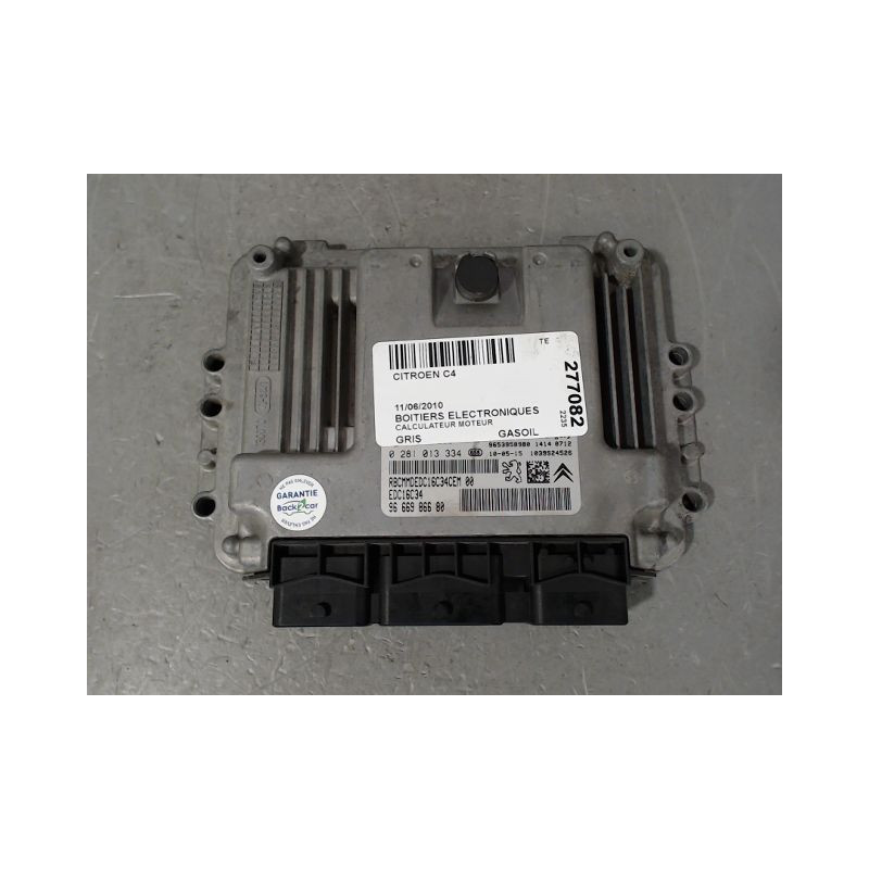 CALCULATEUR MOTEUR CITROEN C4