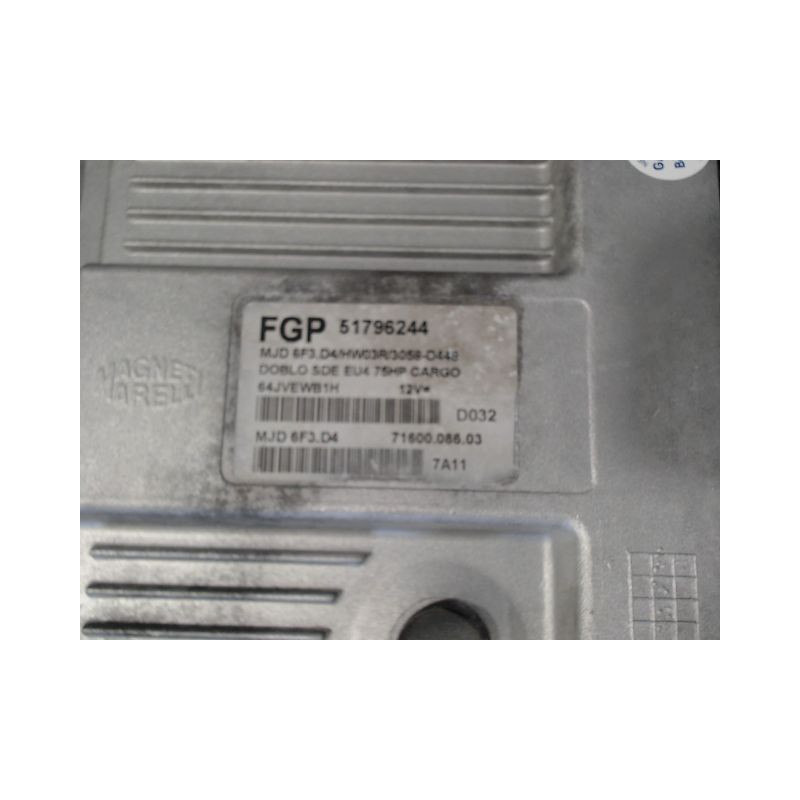 CALCULATEUR MOTEUR FIAT DOBLO