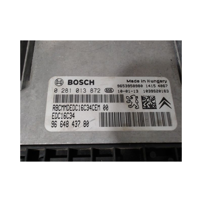 CALCULATEUR MOTEUR CITROEN C3