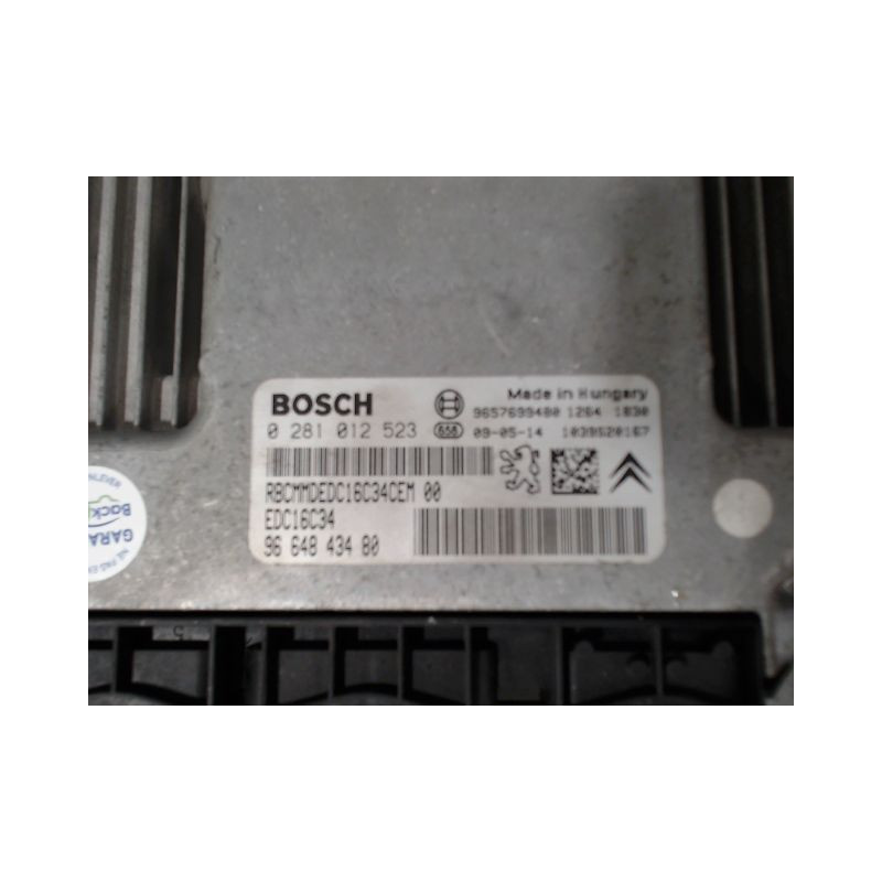 CALCULATEUR MOTEUR CITROEN C3