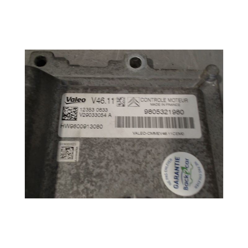 CALCULATEUR MOTEUR CITROEN C3