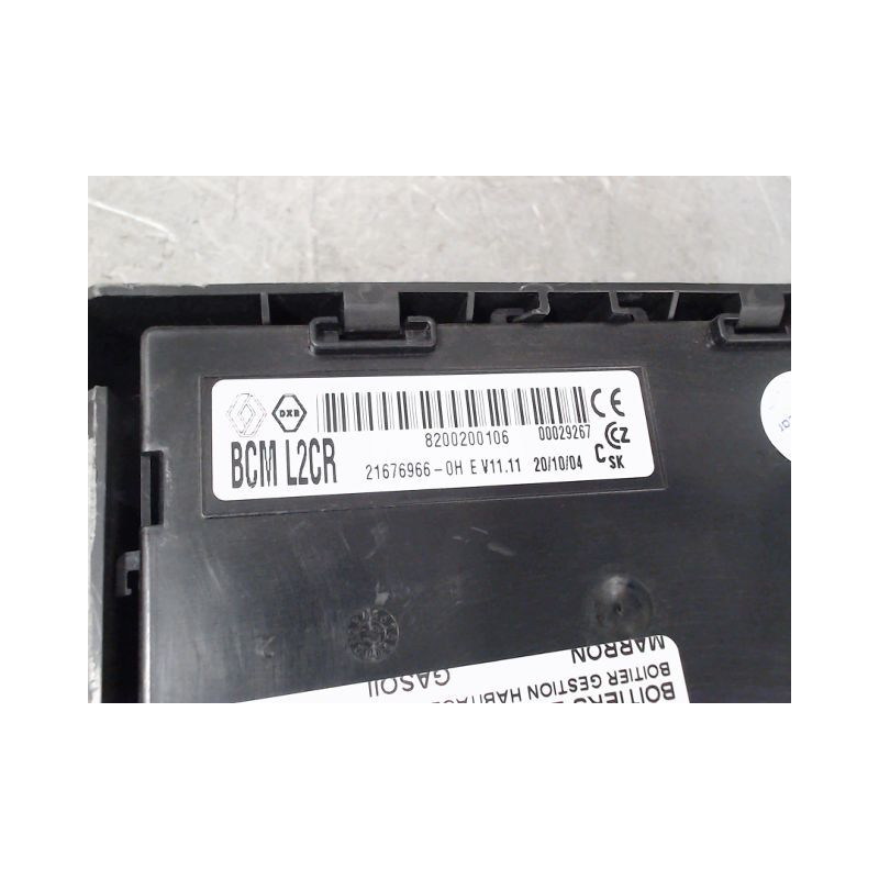 BOITIER GESTION HABITACLE RENAULT MODUS