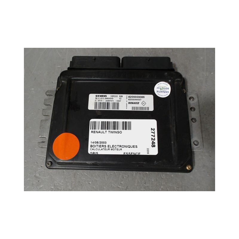 CALCULATEUR MOTEUR RENAULT TWINGO