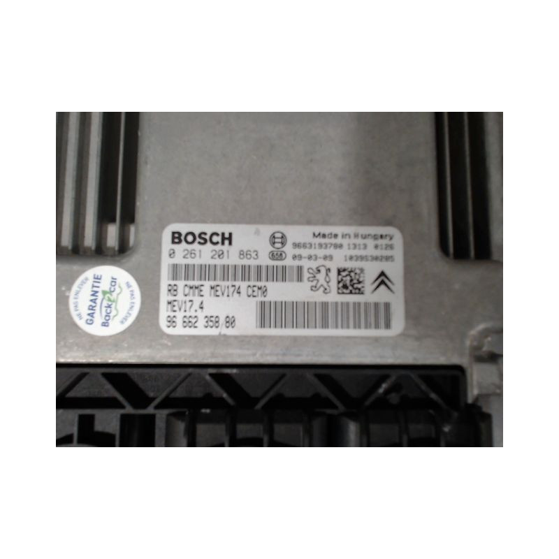 CALCULATEUR MOTEUR PEUGEOT 207