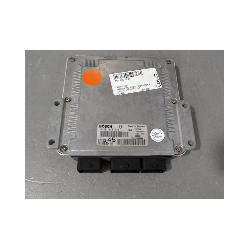 CALCULATEUR MOTEUR PEUGEOT 307