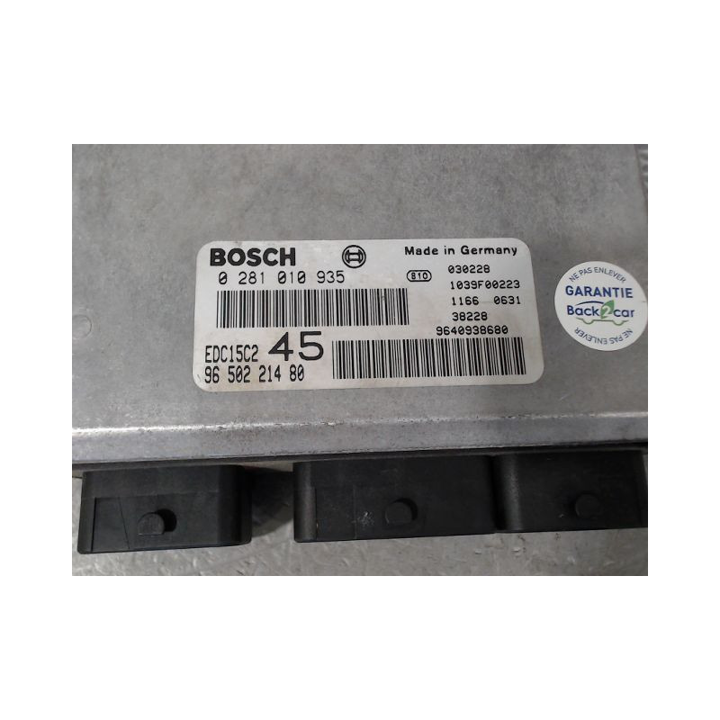 CALCULATEUR MOTEUR PEUGEOT 307