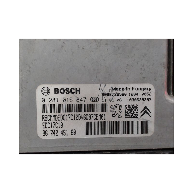 CALCULATEUR MOTEUR PEUGEOT 207