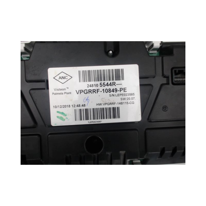 BLOC COMPTEURS RENAULT CAPTUR