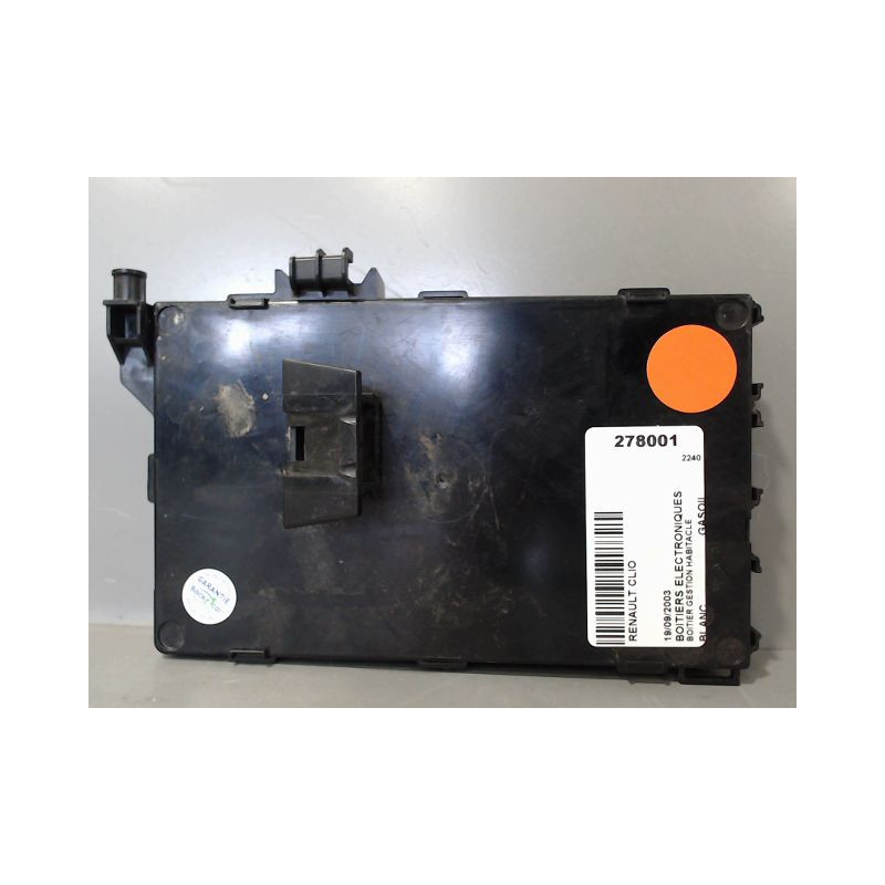 BOITIER GESTION HABITACLE RENAULT CLIO