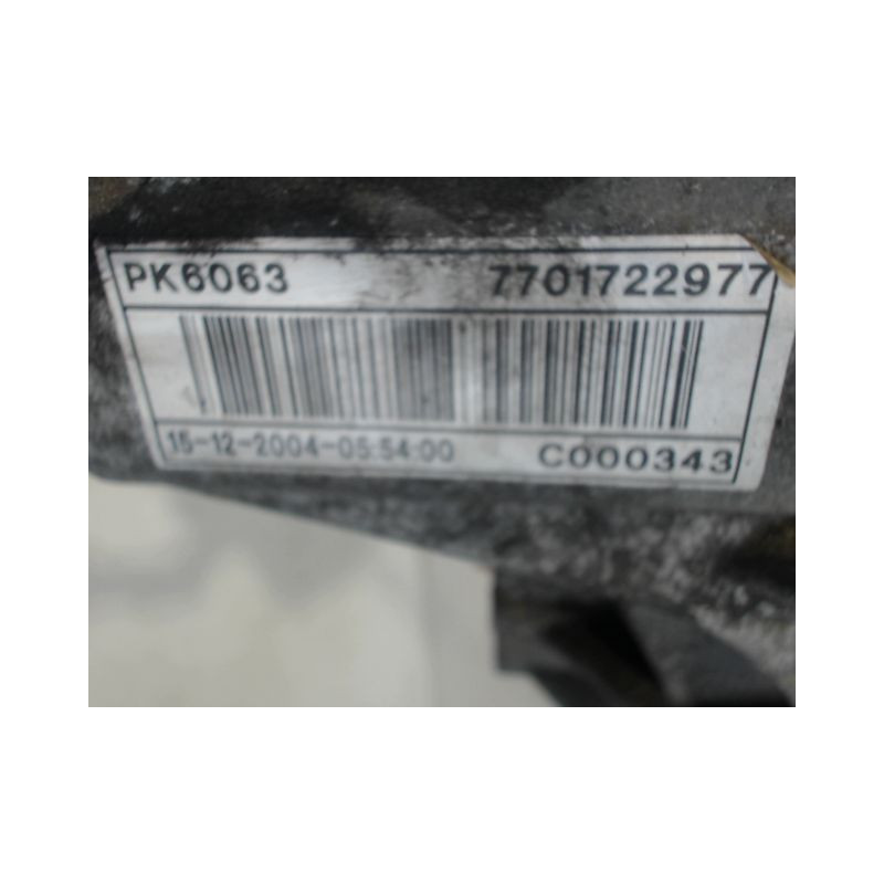 BOITE A VITESSE MECANIQUE RENAULT ESPACE 2002- 2.0 Turbo 