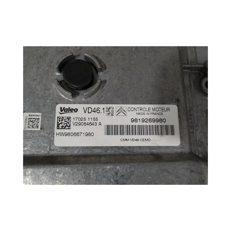 CALCULATEUR MOTEUR CITROEN C3