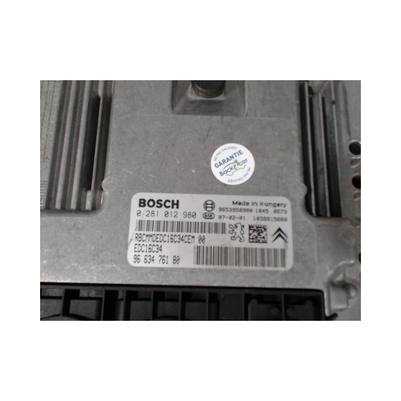CALCULATEUR MOTEUR CITROEN C4