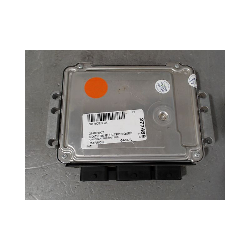 CALCULATEUR MOTEUR CITROEN C4