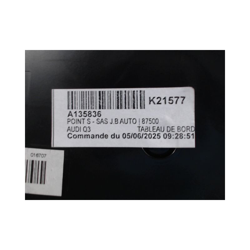 BLOC COMPTEURS AUDI Q3