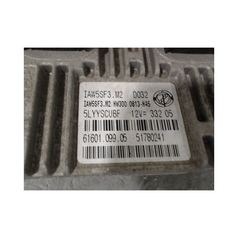 CALCULATEUR MOTEUR FIAT PUNTO