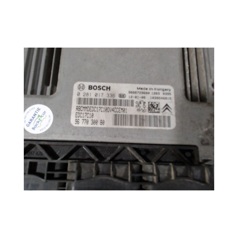CALCULATEUR MOTEUR PEUGEOT 207