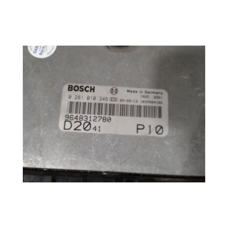 CALCULATEUR MOTEUR PEUGEOT BOXER