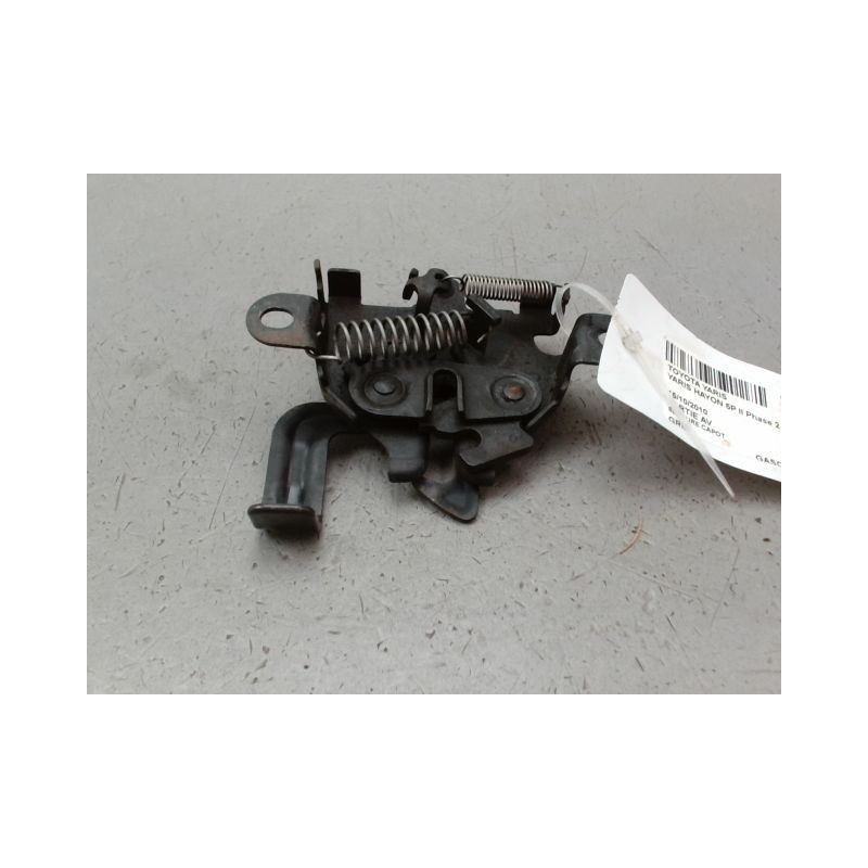 SERRURE CAPOT TOYOTA YARIS II Phase 2 2009-2011