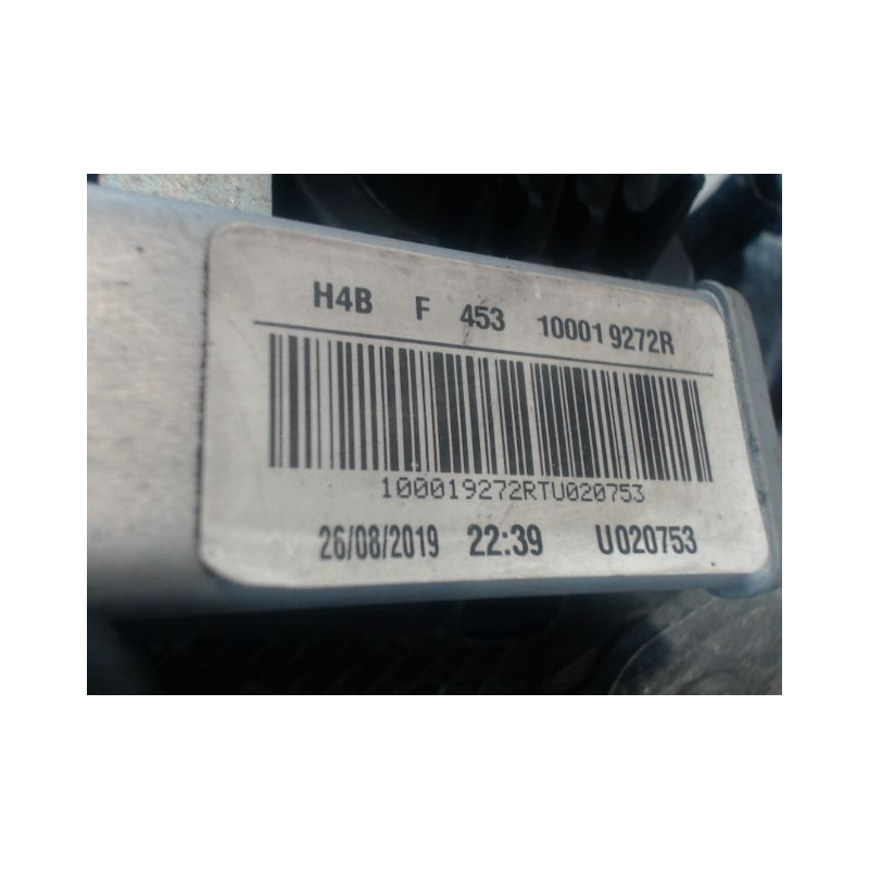 MOTEUR ESSENCE RENAULT TWINGO 0.9 TCe 95