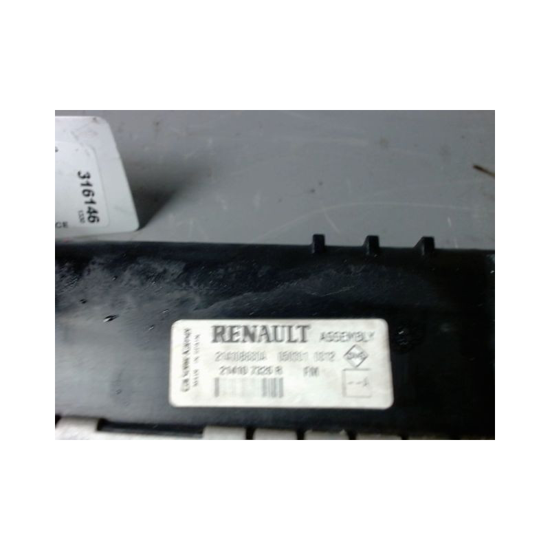 RADIATEUR RENAULT CAPTUR