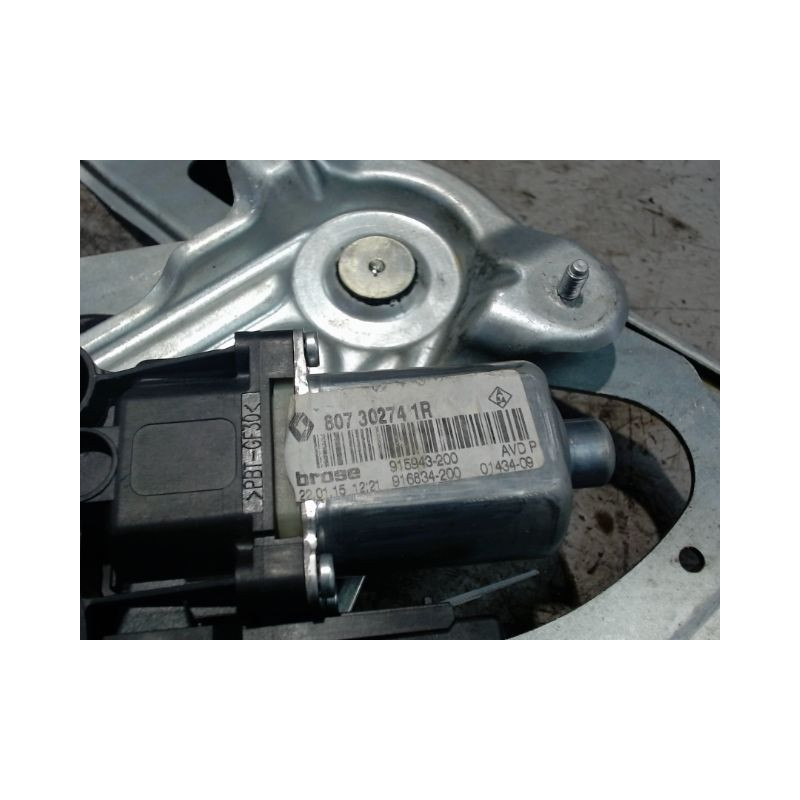 MECANISME+MOTEUR LEVE-GLACE AVANT DROIT RENAULT MEGANE