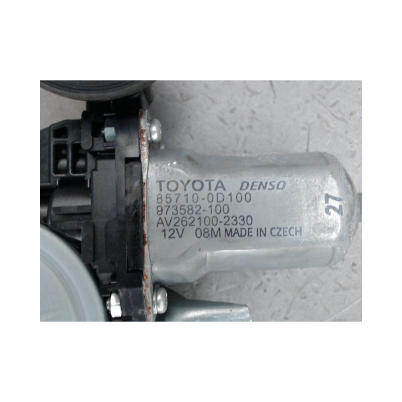 MECANISME LEVE-GLACE AVANT DROIT TOYOTA YARIS