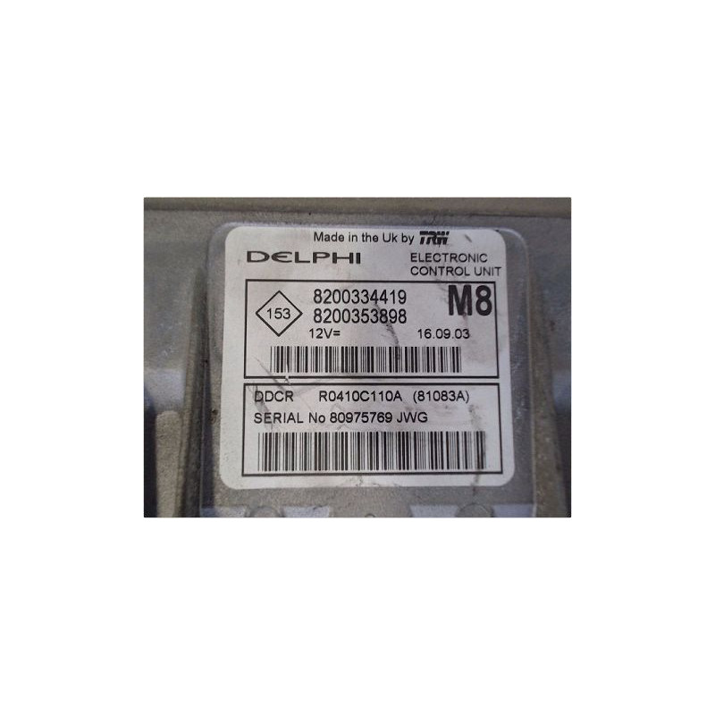CALCULATEUR MOTEUR NISSAN MICRA