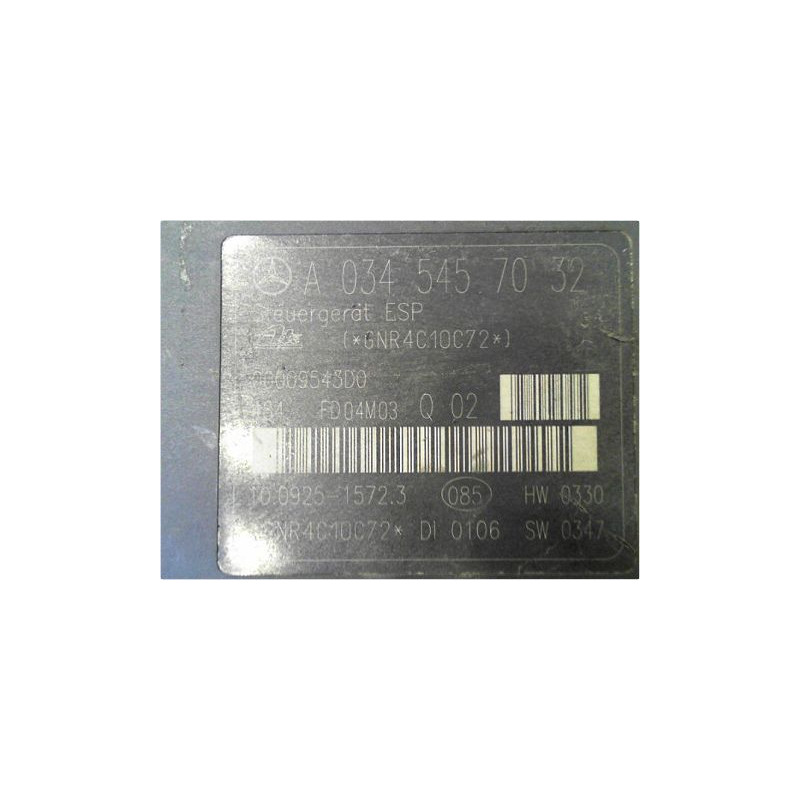 UNITE HYDRAULIQUE ABS MERCEDES CLASSE C 04-06