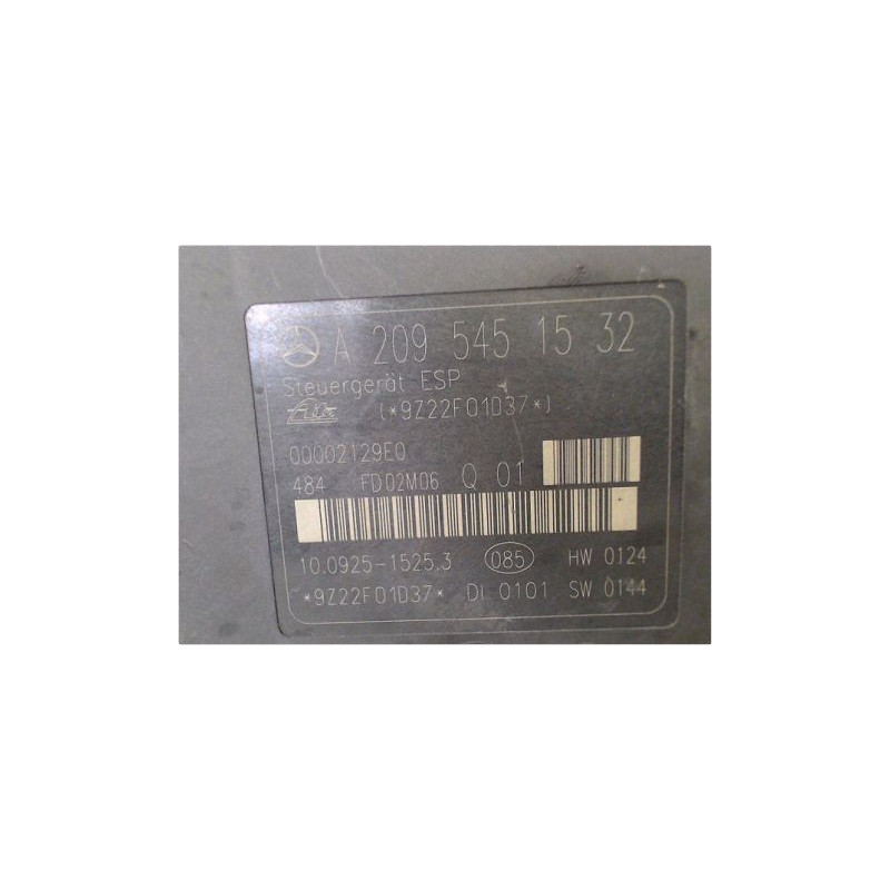 UNITE HYDRAULIQUE ABS MERCEDES CLASSE C