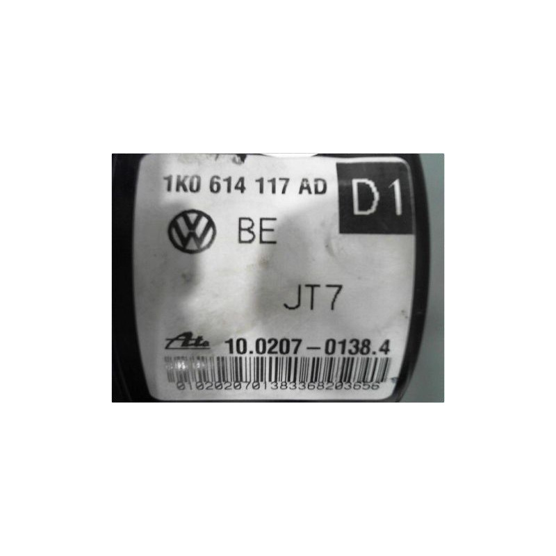 UNITE HYDRAULIQUE ABS VOLKSWAGEN GOLF VI 08-13