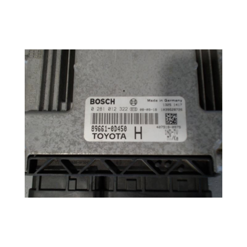 CALCULATEUR MOTEUR TOYOTA YARIS