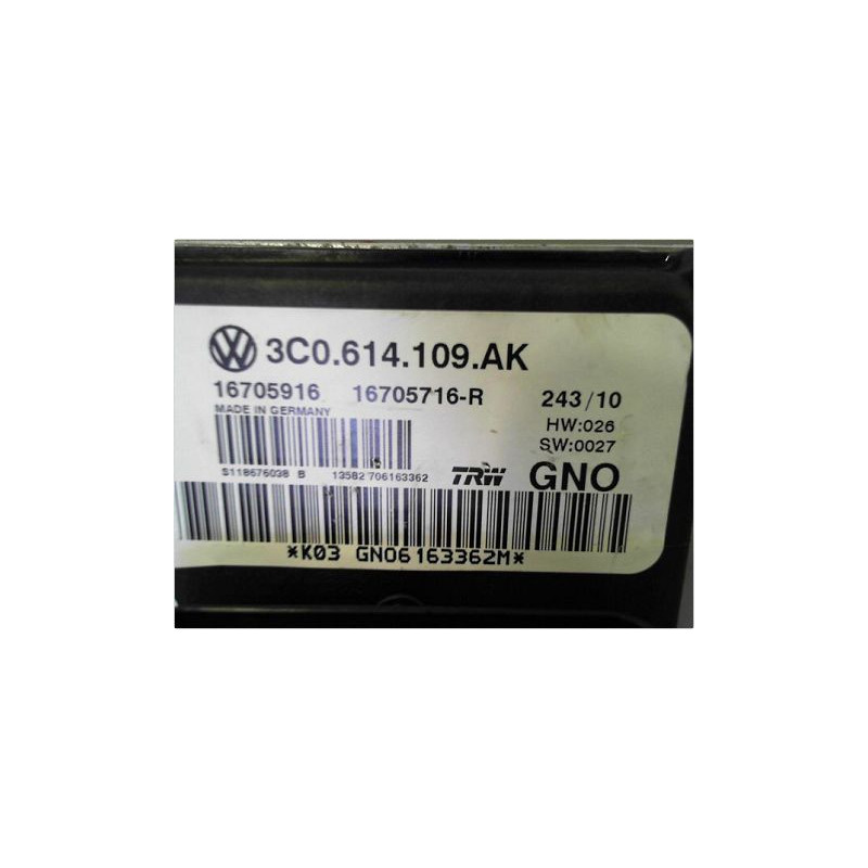 UNITE HYDRAULIQUE ABS VOLKSWAGEN PASSAT SW 2010-
