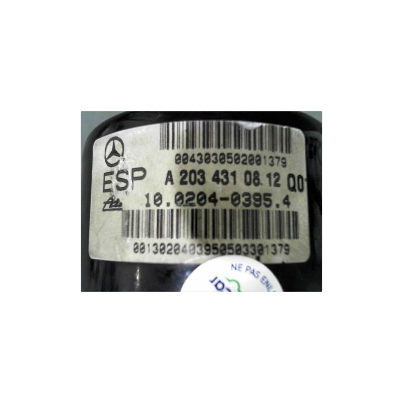 UNITE HYDRAULIQUE ABS MERCEDES CLASSE C 00-04