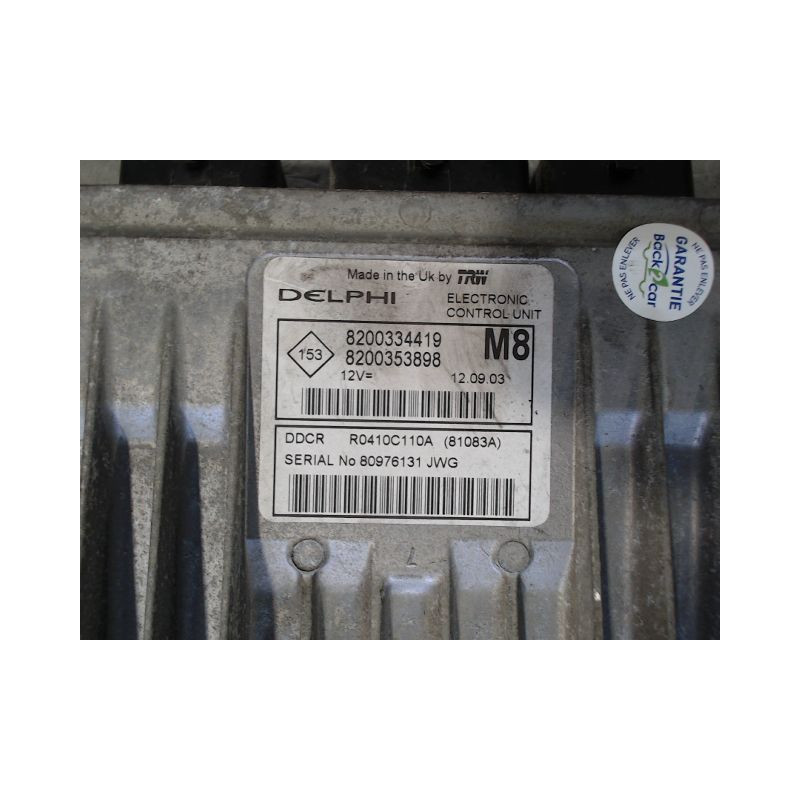 CALCULATEUR MOTEUR NISSAN MICRA